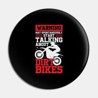 Funny Motocross Dirt Bike Rider Gift Pin