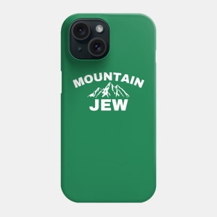 MOUNTAIN JEW CLEAN TEXT Phone Case