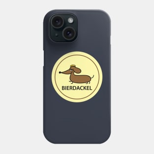 Coaster Dachshund Phone Case