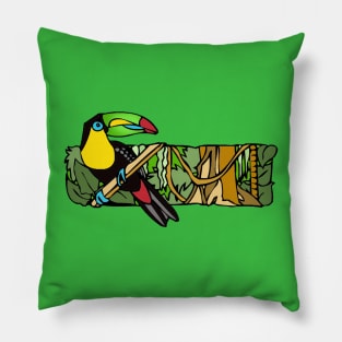 Amazon Rainforest Pillow