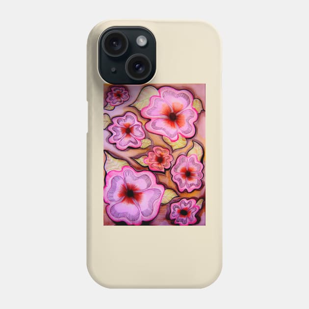 DECO PANSIES  House of Harlequin Phone Case by jacquline8689