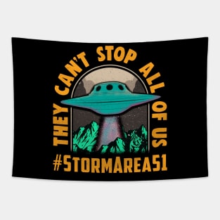 They Can't Stop All Of Us! Storm Area 51 Event Tapestry