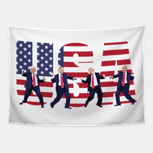 Trump-Dance Tapestry