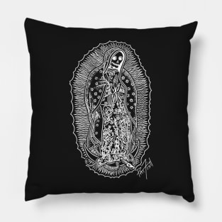 Dead Virgin of Guadelupe Pillow