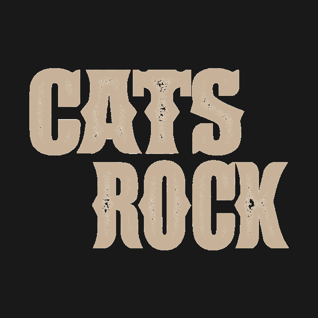 Cats rock by FUNEMPIRE