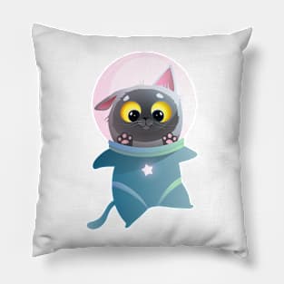 Happy Astronaut Pillow