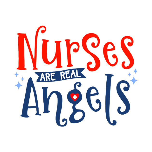 Nurses Are Real Angels - Nurse Mom by AKSA shop