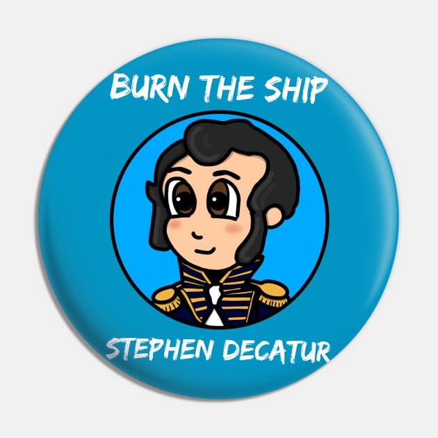 Patriot Portrait - Chibi Stephen Decatur 3 Pin by Aeriskate