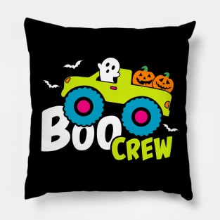 Boo Crew Truck Pillow
