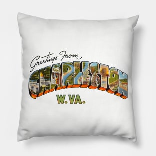 Greetings from Charleston Pillow