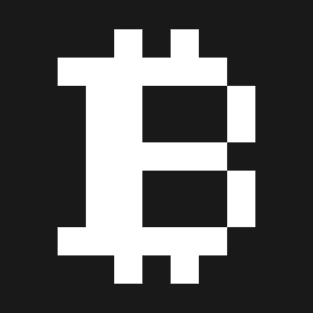 Bitcoin Symbol Pixel Art T-Shirt