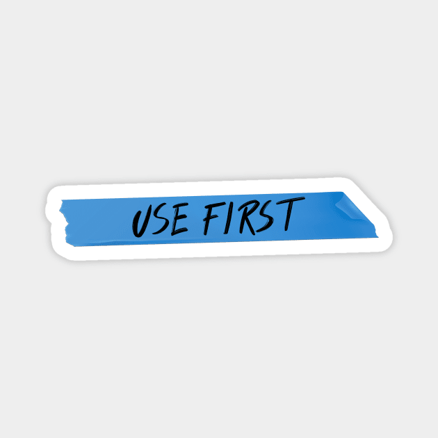 Use First Label Magnet by TeePub