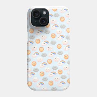 Clouds and sunshine Phone Case