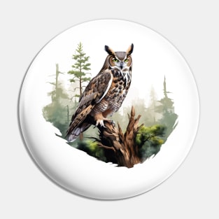 Hoot Owl Pin