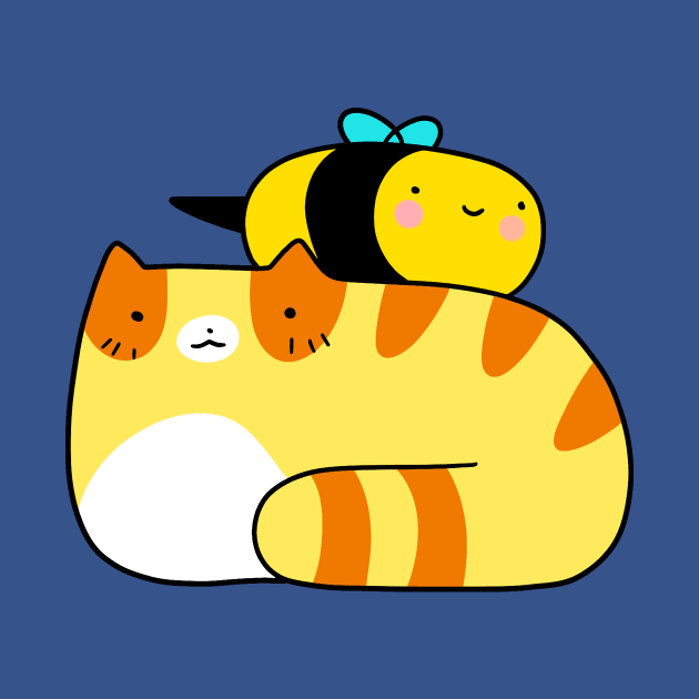 Tabby and Bee by saradaboru