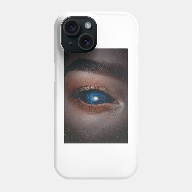 Dizzying Eyes Phone Case by DreamCollage