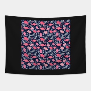 Flamingo evening Tapestry