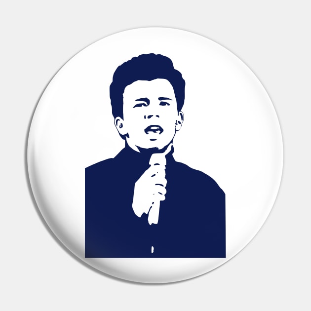 Rick Astley Pin by Tamie