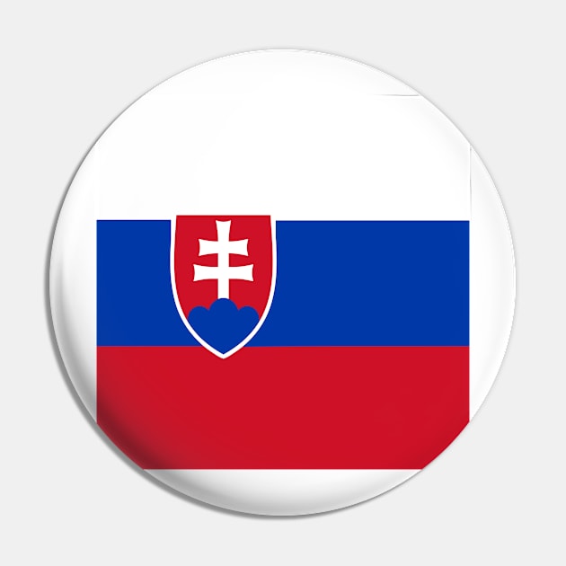 Slovakia flag Pin by flag for all