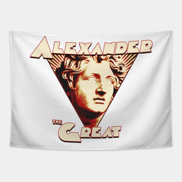 Alexander the Great Tapestry by Doc Multiverse Designs