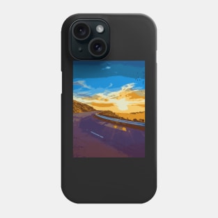 Illuminated Road - Landscape Phone Case