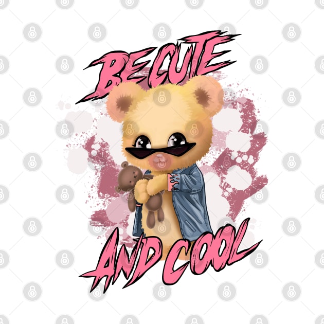 bear cute cool by Mako Design 