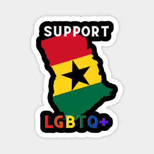 Support LGTBQ+ GHANA Magnet