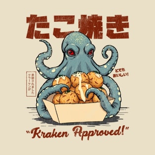 Kraken Approved Takoyaki T-Shirt