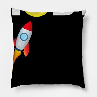 HODL: To The Moon! (Dark Version) Pillow