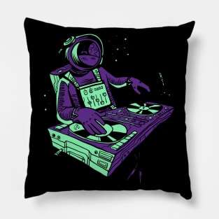 Dj Astronaut Space Man Disc Jockey Pillow