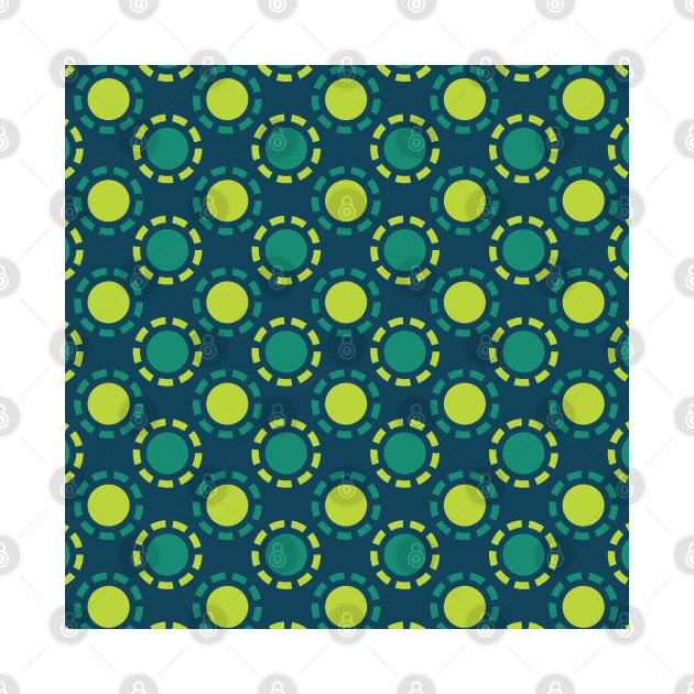 Circle Seamless Pattern 046#001 by jeeneecraftz