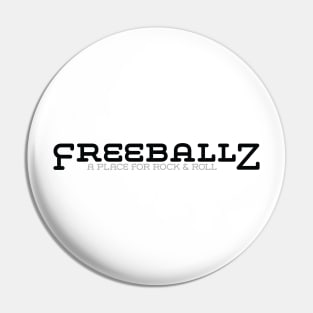 Freeballz Classic Logo Grey Pin