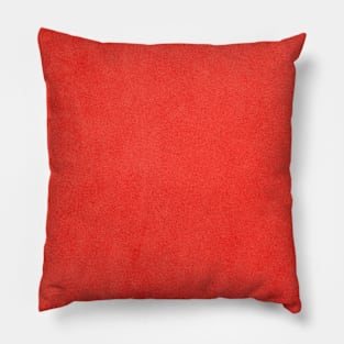 Red leather texture Pillow