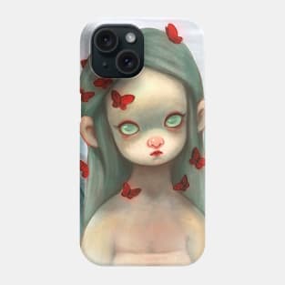 Red Butterflies Phone Case