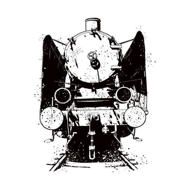 Grunge locomotive by StefanAlfonso