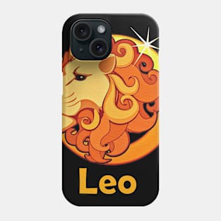 Leo zodiac sign Phone Case