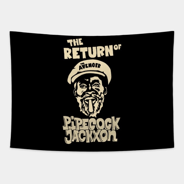 The Return of Pipecock Jackxon - Tribute to Lee Scratch Perry - black ark studio Tapestry by Boogosh