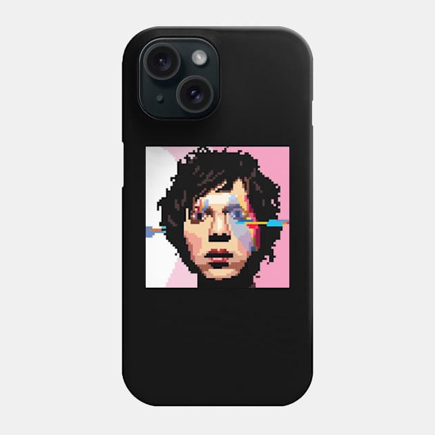 sea change 8 bit Phone Case by Kopi Aiko Art