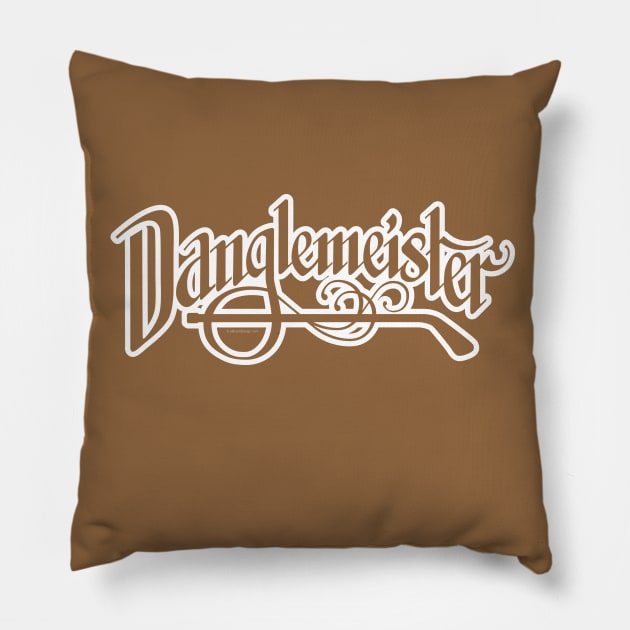 Hockey Danglemeister Pillow by eBrushDesign