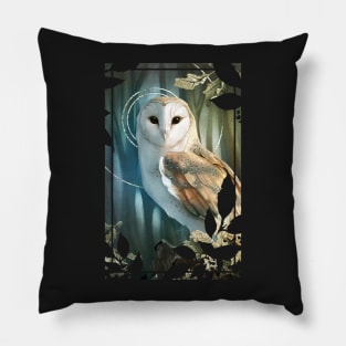 December Owl Pillow