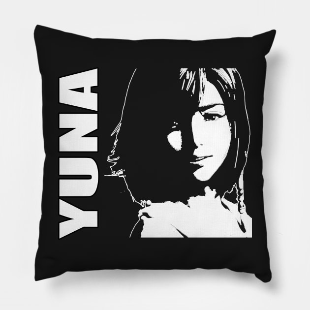 Yuna - Final Fantasy X Pillow by thethirddriv3r