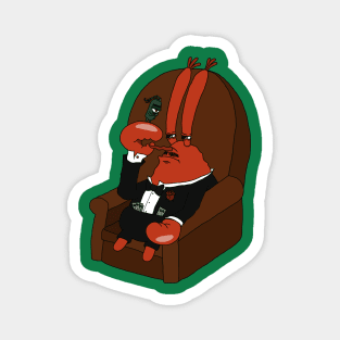 Godfather Mr Krabs Magnet