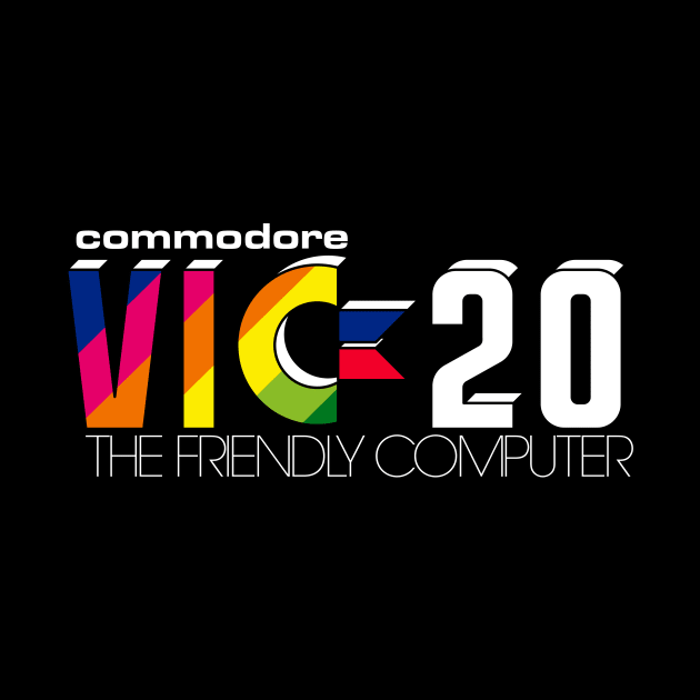 Commodore VIC-20 - Version 4 White by RetroFitted