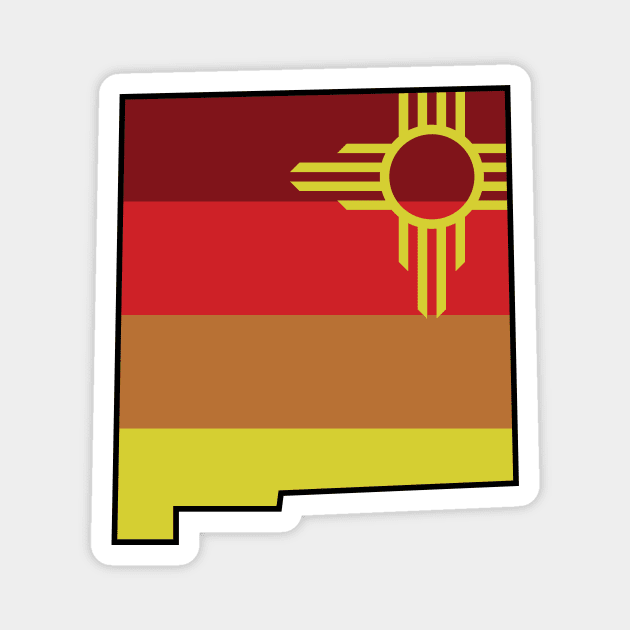 New Mexico State Vibes Magnet by dvdnds
