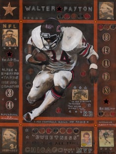 Walter payton Magnet