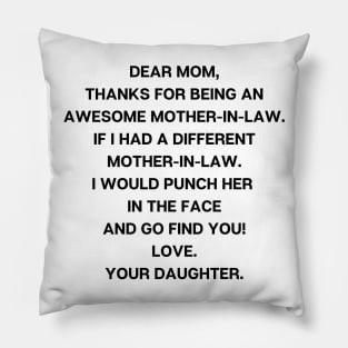 Mom In Law Gift Fom Daughter T-shirt, Hoodie, Mug, Phone Case Pillow