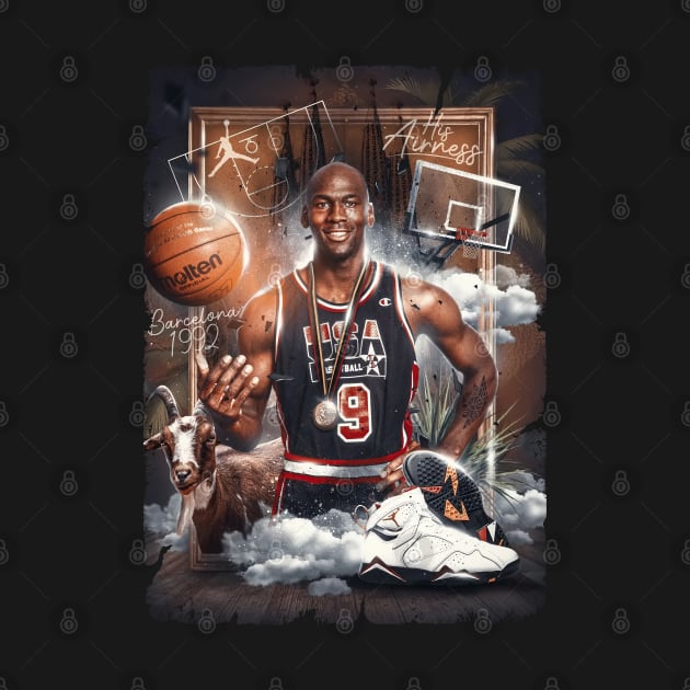 BASKETBALLART - JORDAN LEGEND NBA by JORDAN-ART23