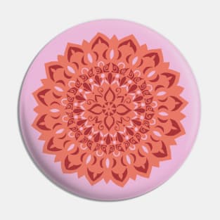 Flower Mandala - Blush Pin