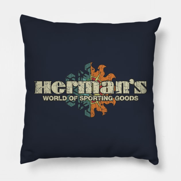 Herman’s World of Sporting Goods 1916 Pillow by JCD666