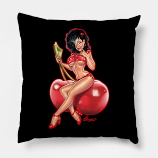 Cherry pinup Pillow